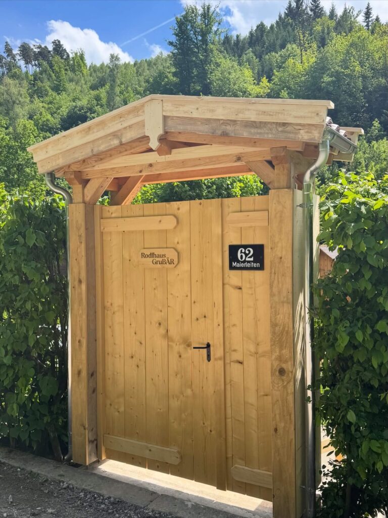 Rodltal-huetten_Oberoesterreich_Ferienhaus_Eingang